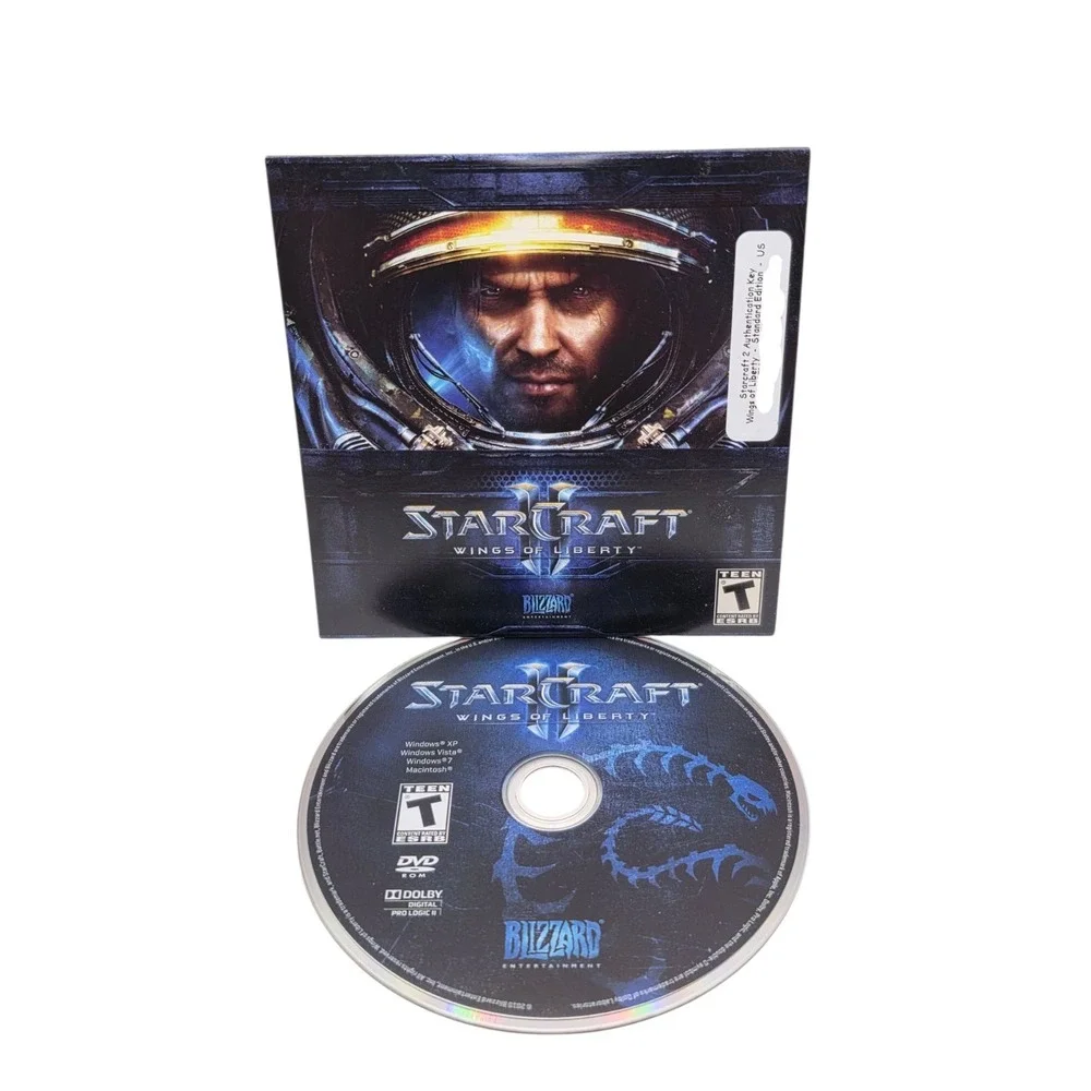 Starcraft Wings of Liberty PC Game With CD Key